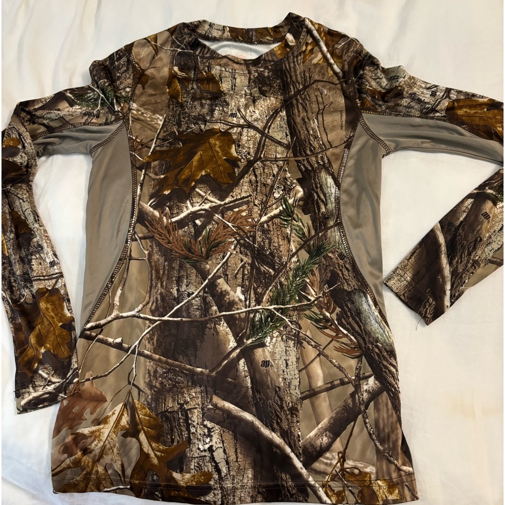 Game Winner girls camo long sleeve shirt